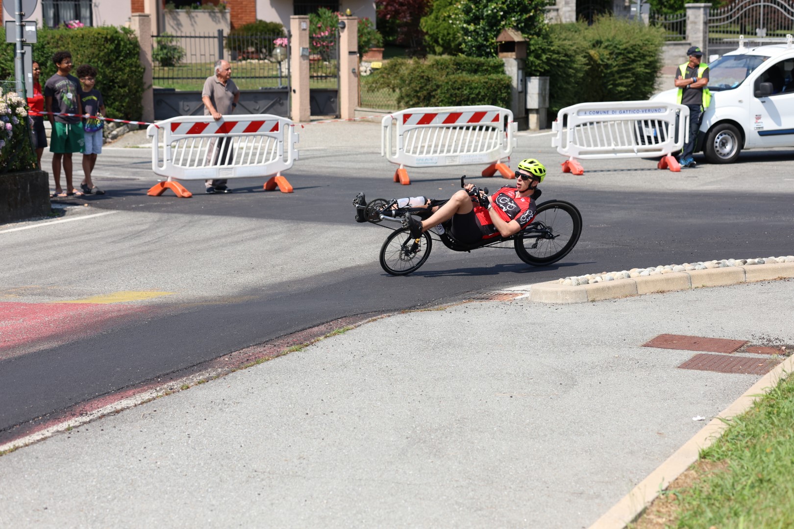 Un momento delle prove del Mondiale HPV 2025 sul Lago Maggiore
